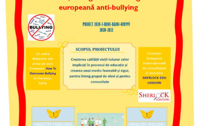 KA101 2020 – 2022 Activ, Nu Agresiv – Strategia europeană anti-bullying